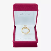 Sparkle Allure 2-pc. Cubic Zirconia 14K Gold Over Brass Oval Bridal Set