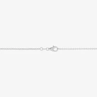 "Blessed" Womens Sterling Silver Pendant Necklace