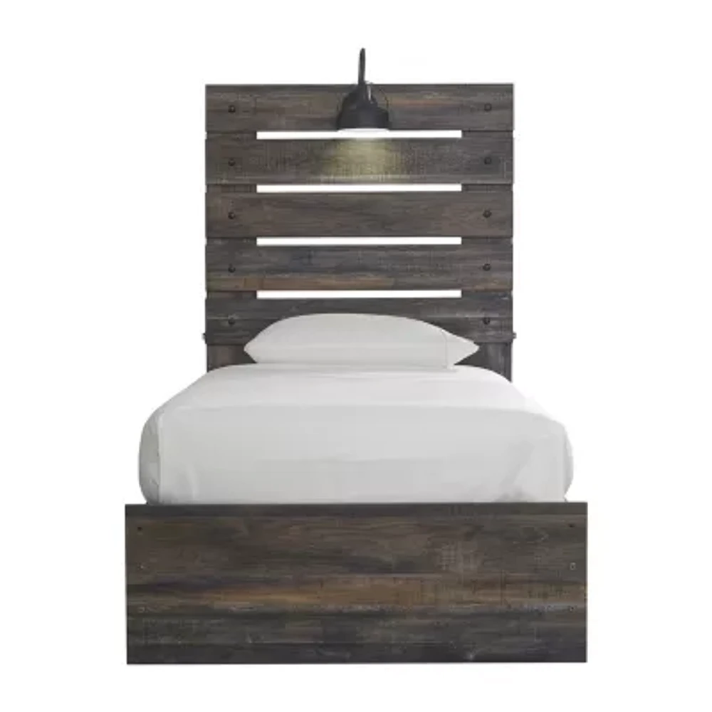 Signature Design by Ashley® Drystan Panel Bed with 2-Storage Drawers