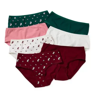 Thereabouts Little & Big Girls 7 Pack Brief Panty