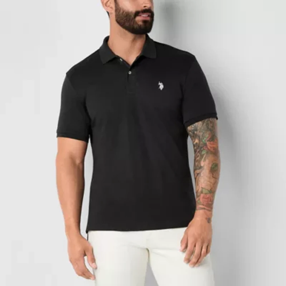 U.S. Polo Assn. Interlock Mens Classic Fit Short Sleeve Shirt