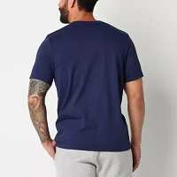 Reebok Mens Crew Neck Short Sleeve Graphic T-Shirt