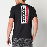 Reebok Mens Crew Neck Short Sleeve Graphic T-Shirt