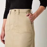 St. John's Bay Womens A-Line Skirt