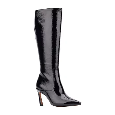New York & Company Womens Krystelle Stiletto Heel Over the Knee Boots