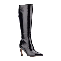New York & Company Womens Krystelle Stiletto Heel Over the Knee Boots