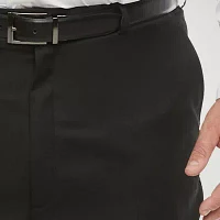 Stafford Coolmax Mens Big and Tall Classic Fit Flat Front Suit Pant
