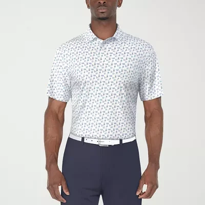 PGA TOUR Mens Short Sleeve Polo Shirt