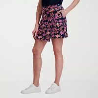 Stella Parker Womens Mid Rise Wrap Skirt
