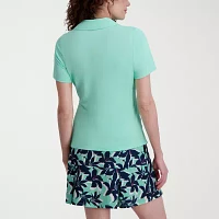 Stella Parker Womens Short Sleeve Polo Shirt