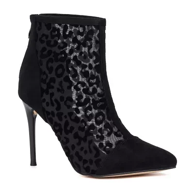 New York & Company Womens Charlie Stiletto Heel Dress Boots