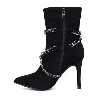 New York & Company Womens Noriie Stiletto Heel Dress Boots