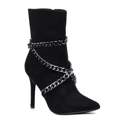 New York & Company Womens Noriie Stiletto Heel Dress Boots