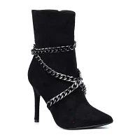 New York & Company Womens Noriie Stiletto Heel Dress Boots
