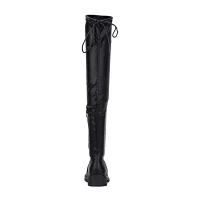 New York & Company Womens Ulla Flat Heel Over the Knee Boots