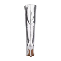 New York & Company Womens Krystelle Stiletto Heel Dress Boots