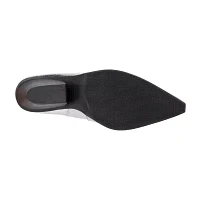 New York & Company Womens Wesley Stacked Heel Booties