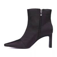 New York & Company Womens Mckenna Block Heel Dress Boots