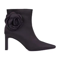 New York & Company Womens Mckenna Block Heel Dress Boots