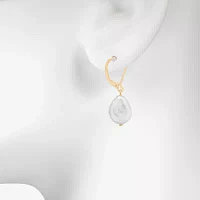 Bijoux Bar Delicates Gold Tone Simulated Pearl Drop Earrings