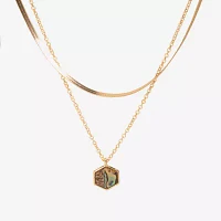 Bijoux Bar Delicates Gold Tone Strand Necklace