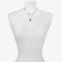 Bijoux Bar Delicates Gold Tone Strand Necklace