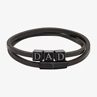 J.P. Army Dad Mens 2-pc. Stainless Steel Bracelet Set