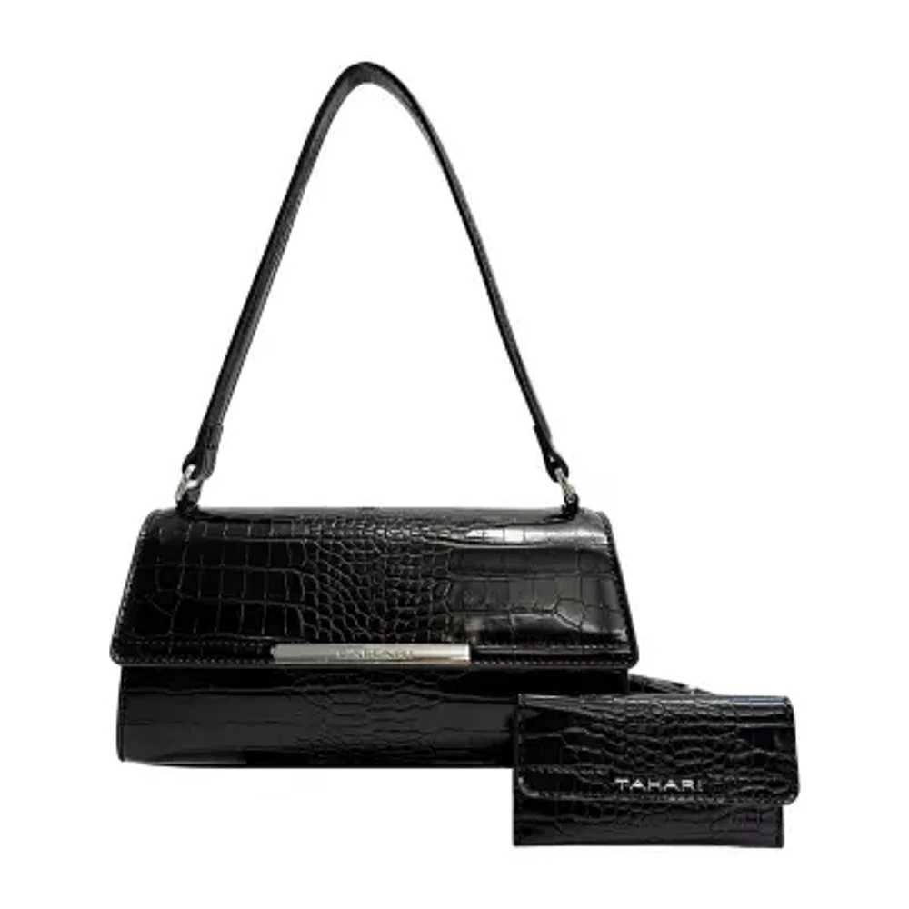 Tahari Spring St. Multi Compartment Convertible Shoulder Bag