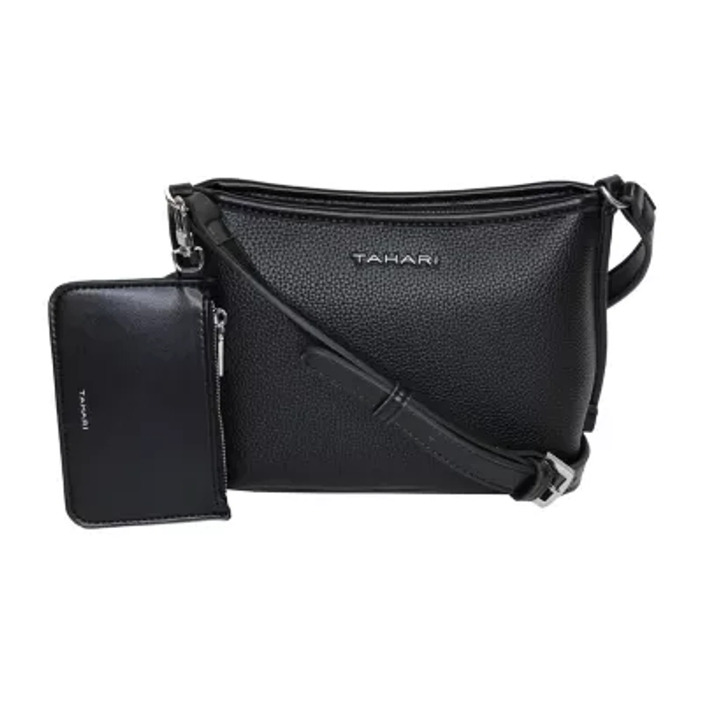 Tahari Cooper Top Zip Crossbody Bag
