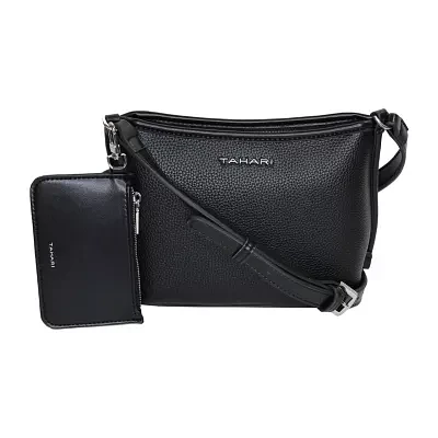 Tahari Cooper Top Zip Crossbody Bag