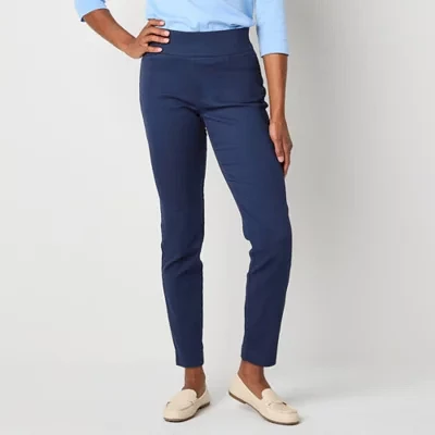 St. John's Bay-Tall Womens Ankle Pull-On Pant