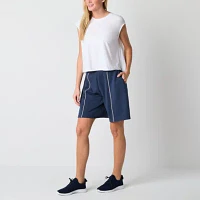 Xersion Womens Double Knit Jort