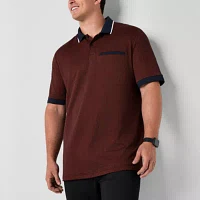 Stylus Big and Tall Mens Classic Fit Short Sleeve Polo Shirt