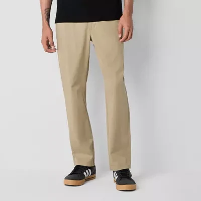 Arizona Mens Athletic Fit Flat Front Pant