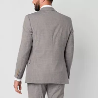 Collection By Michael Strahan Mens Checked Stretch Fabric Modern Fit Suit Jacket
