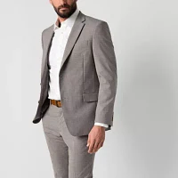 Collection By Michael Strahan Mens Checked Stretch Fabric Modern Fit Suit Jacket