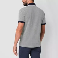 Stylus Printed Mens Regular Fit Short Sleeve Polo Shirt