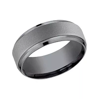 Mens 9mm Tantalum Wedding Band