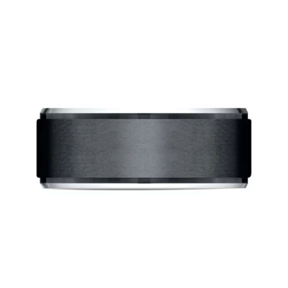 Mens 9mm Cobalt Wedding Band