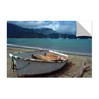 Brushstone Waiting To Row In Hanalei Bay Removable Wall Decal