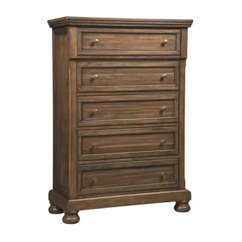 Signature Design by Ashley® Prestonwood 5 Drawer Chest