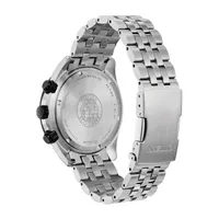 Citizen Brycen Mens Chronograph Silver Tone Stainless Steel Bracelet Watch Bl5568-54l