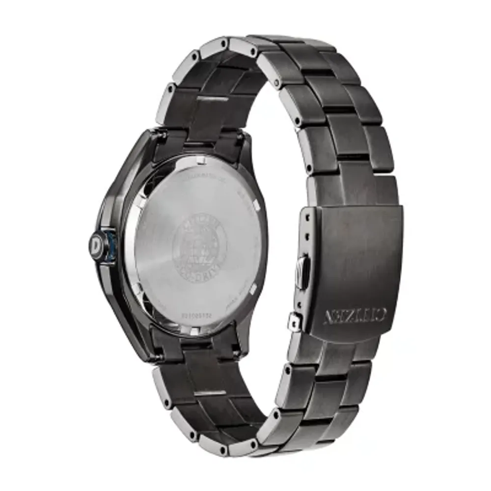 Drive from Citizen Mens Black Stainless Steel Bracelet Watch Aw1147-52l