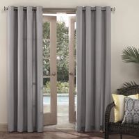 Sun Zero Sailor Energy Saving Light-Filtering Grommet Top Single Curtain Panel