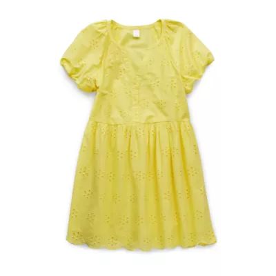 Peyton & Parker Womens Mommy & Me Short Sleeve A-Line Dress