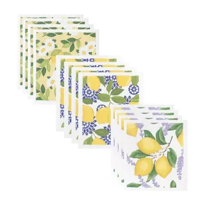 Ritz Swedish Sponge Cloths 12pk Lemons