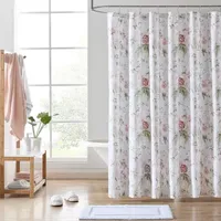 Laura Ashley Breezy Floral Shower Curtain