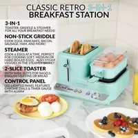 Nostalgia CLBS3AQ Retro 3-in-1 Breakfast Station