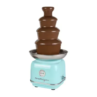 Nostalgia CLCF4AQ Classic Retro 4-Tier 2-Pound Chocolate Fondue Fountain