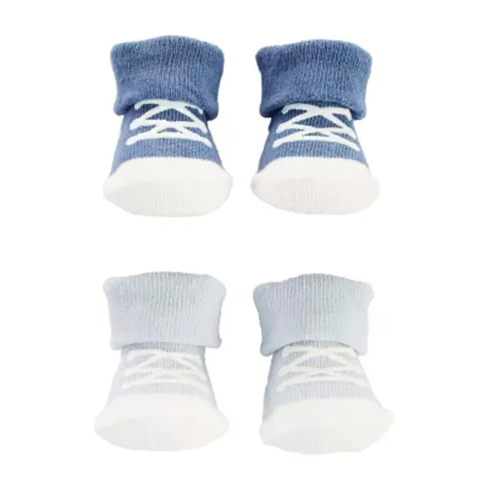 Carter's Baby Boys 2 Pair Baby Booties